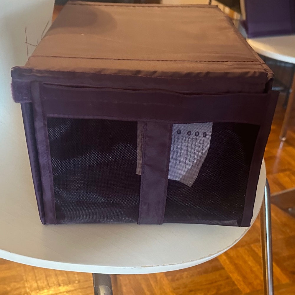 (3) Ikea Collapsable Shoe Boxes